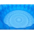 Bestway Bohemian Blue pripučiamas baseinas su 2 puodelių laikikliais, 168 x 53 cm