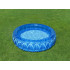 Bestway Bohemian Blue pripučiamas baseinas su 2 puodelių laikikliais, 168 x 53 cm