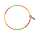Sulankstomas hula hoop lankas vaikams ir suaugusiesiems su masažiniais iškilimais, 84 cm SP0871