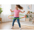 Sulankstomas hula hoop lankas vaikams ir suaugusiesiems su masažiniais iškilimais, 84 cm SP0871