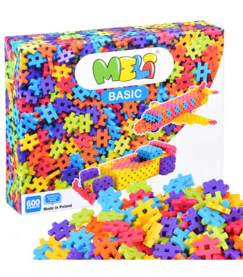 Meli Basic vaflinės kaladėlės, 600 dalių, za4486