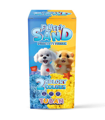 Tuban Fluffy purus kvapus smėlis, mėlynas ir geltonas, 140 g ZA5170