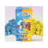 Tuban Fluffy purus kvapusis smėlis, mėlynas ir geltonas, 140 g, ZA5170