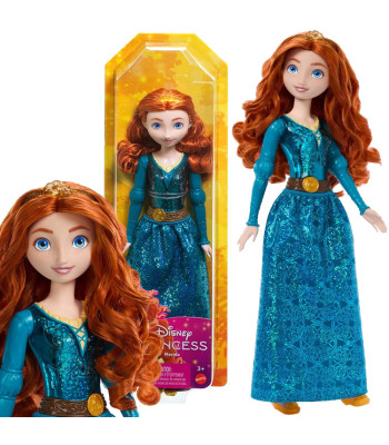 Mattel Disney Princess Merida lėlė su tiara ZA6705