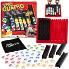 Mattel UNO Quatro – strateginis šeimos stalo žaidimas su spalvotomis plytelėmis GR0914