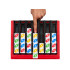 Mattel Uno Quatro strateginis šeimos žaidimas su spalvotomis plytelėmis GR0914
