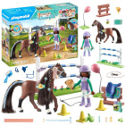 Playmobil Horses of Waterfall Zoe ir arklys Blaze su kliūtimis, 67 elementai, ZA6713