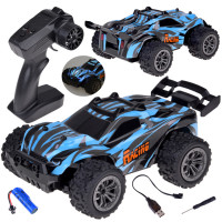 Nuotoliniu būdu valdomas automobilis „Rapid Monster“ su apšvietimu RC0682
