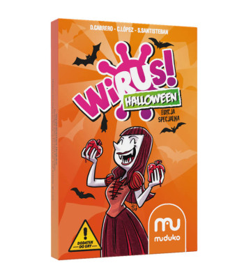 Muduko Wirus! Halloween priedas prie stalo žaidimo – GR0527