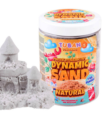 Tuban dinaminis smėlis, natūralios smėlio spalvos, 1kg, ZA4184