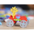 Marioinex Mini Waffle Constructor kūrybinės kaladėlės, 140 dalių, ZA5492