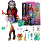 Mattel Monster High Jinafire Long lėlė su Cloudy „Yun Yun“ augintinio figūrėle, ZA6707