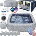 Bestway Lay-Z-Spa San Francisco Smart HydroJet Pro™ 7, Wi-Fi, LED, 5–7 asmenims, 230 x 230 x 71 cm, 6001Q