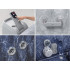 Bestway Lay-Z-Spa San Francisco Smart HydroJet Pro™ 7, Wi-Fi, LED, 5–7 asmenims, 230 x 230 x 71 cm, 6001Q