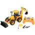 Didelė nuotoliniu būdu valdoma JCB ekskavatoriaus-krautuvo kopija RC0578, 1:20