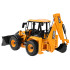 Didelė nuotoliniu būdu valdoma JCB ekskavatoriaus-krautuvo kopija RC0578, 1:20