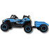 Akumuliatorinis automobilis vaikams su priekaba, dvivietis BUGGY 4x4 PA0342