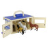 Medinė arklidė su 6 žirgų figūrėlėmis Breyer Horses FARMA, 1:32, ZA6720
