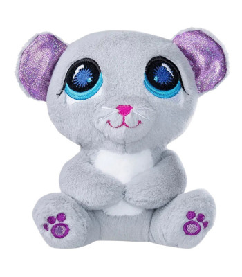 Hasbro Littlest Pet Shop pliušinė pilka pelė, ZA6725, 16 cm