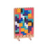 Medinė loginė dėlionė su spalvotomis kaladėlėmis, Tetris ZA6613