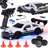 Nuotoliniu būdu valdomas sportinis automobilis 4x4 su drift funkcija, 1:24, RC0796