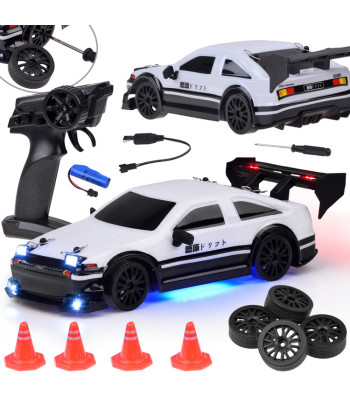 Nuotoliniu būdu valdomas sportinis automobilis 4x4 su drift funkcija, 1:24, RC0796