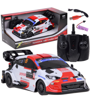 Nuotoliniu būdu valdomas automobilis Toyota GR Yaris WRC, RC0797, 1:14