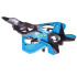 Nuotoliniu būdu valdomas šviečiantis naikintuvo formos dronas Raptor quadcopter RC0726 NI