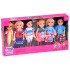 Mini lėlių namelio lėlių rinkinys, 6 lėlės, 14 cm, ZA6176