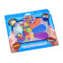 Sensorinis „Fidget Toys“ žaislas – spaudoma silikoninė letenėlė su spalvotais rutuliukais, ZA6552, 22 x 17 x 1 cm
