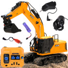 Nuotoliniu būdu valdomas JCB vikšrinis ekskavatorius su 3 antgaliais RC0790