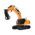Nuotoliniu būdu valdomas JCB vikšrinis ekskavatorius su 3 antgaliais RC0790
