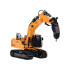 Nuotoliniu būdu valdomas JCB vikšrinis ekskavatorius su 3 antgaliais RC0790