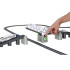 Ilgas modernus elektrinis traukinukas vaikams RC0464, 914 cm