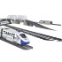 Ilgas modernus elektrinis traukinukas vaikams RC0464, 914 cm