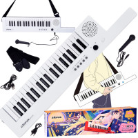 Elektroninis keyboardas su laikikliu ir mikrofonu, 37 klavišai, IN0172