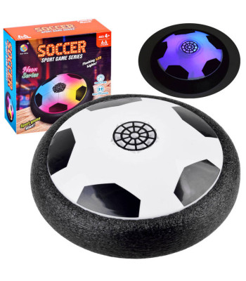 Skraidantis šviečiantis neoninis futbolo kamuolys-diskas, 19 cm, GR0503