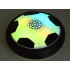 Skraidantis šviečiantis neoninis futbolo kamuolys-diskas, 19 cm, GR0503