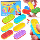 Magnetiniai sensoriniai antistresiniai stumdikliai Fidget Toys, 6 vnt. ZA6422