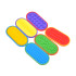 Magnetiniai sensoriniai antistresiniai stumdikliai Fidget Toys, 6 vnt. ZA6422