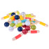 Elastingi magnetiniai konstravimo vamzdeliai Tube Block 36 elem ZA5813