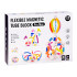 Elastingi magnetiniai konstravimo vamzdeliai Tube Block 36 elem ZA5813
