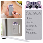 Magnetinis užrašų bloknotas su katinėliu, rašymo ir piešimo lentelė ZA6461