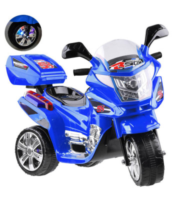 Akumuliatorinis vaikiškas motociklas su spalvotais LED žibintais PA0241