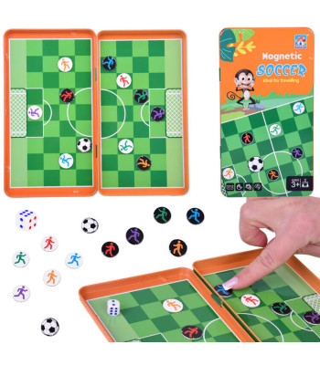 Magnetinis stalo žaidimas „Futbolas“ – futbolo dvikova, kelioninis žaidimas GR0681