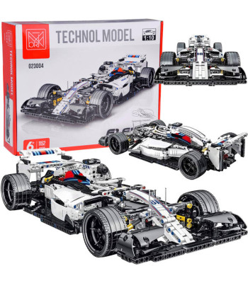 Techniniai konstruktoriaus blokeliai lenktyniniam automobiliui – Bolid F1.FW41 ZA5309, 1152 elementai