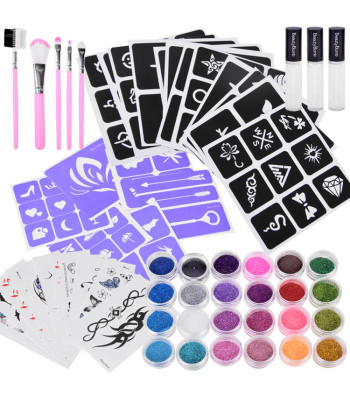 Blizgių tatuiruočių vaikams kūrimo rinkinys ZA4170
