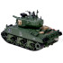 Nuotoliniu būdu valdomas tankas Sherman M4A3 su dūmais ir garsu, RC0769, 36 × 16 × 18 cm