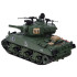 Nuotoliniu būdu valdomas tankas Sherman M4A3 su dūmais ir garsu, RC0769, 36 × 16 × 18 cm
