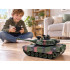 Nuotoliniu būdu valdomas RC tankas su dūmais, garsu ir šviesomis, Abrams M1A1 RC0770, 45 × 16,5 × 18 cm